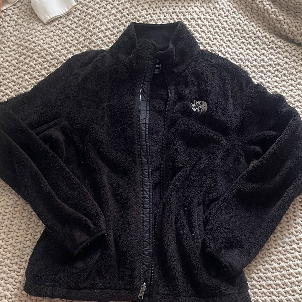 The North Face Classic Black Fleece Jacket